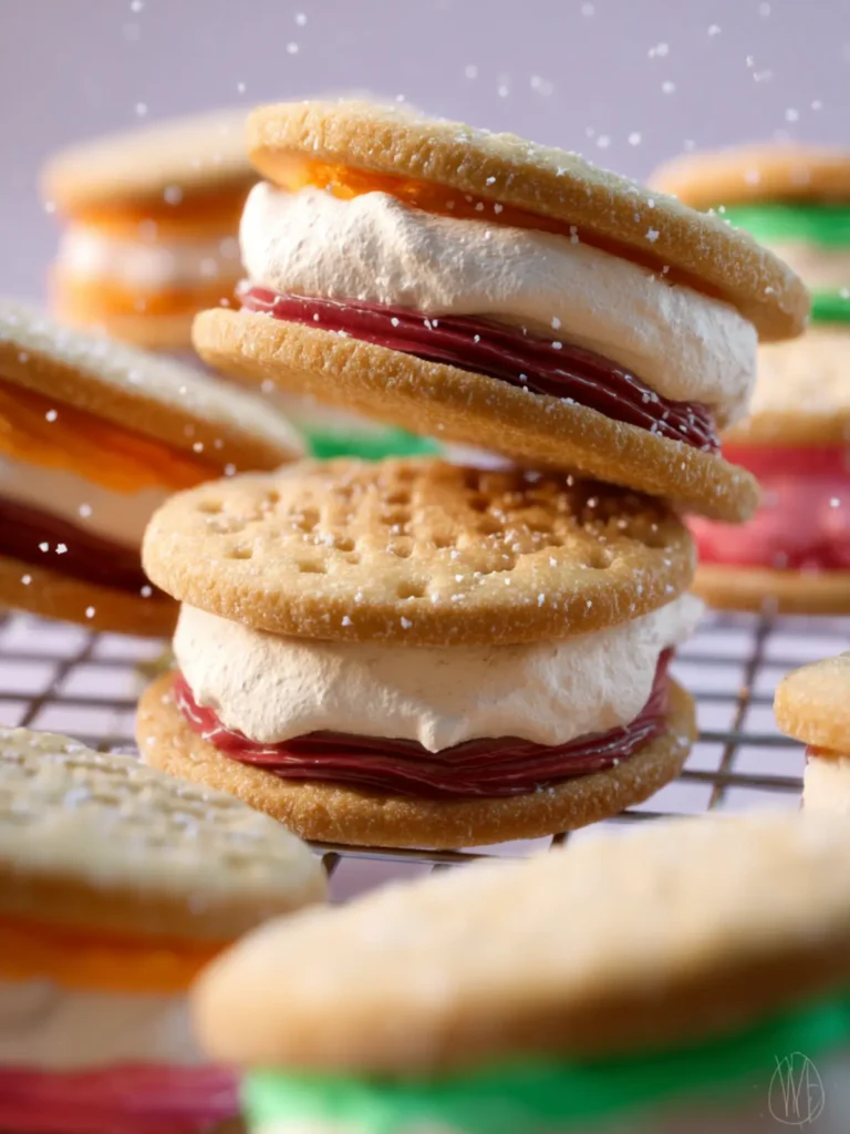 Cream Wafer Sandwich Cookie Recipe First Image