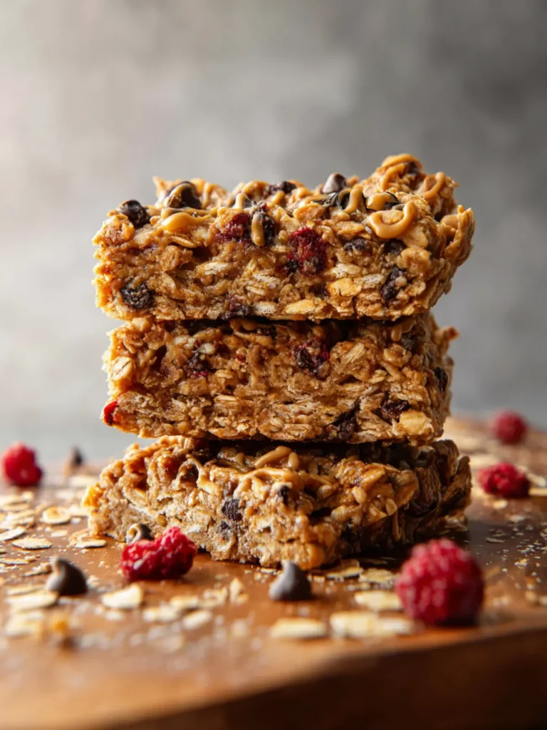 The BEST Baked Oatmeal Breakfast Bars First Image