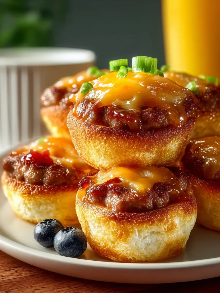 Delicious McGriddle Bites: Easy Beef Breakfast Treats Recipe First Image