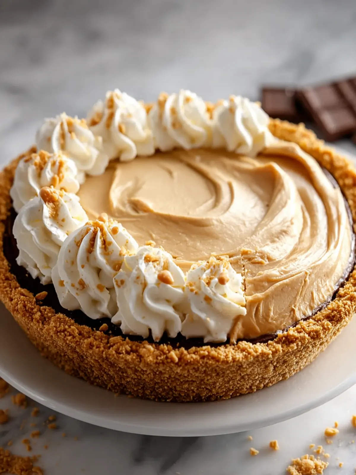 Peanut Butter Pie Recipe First Image