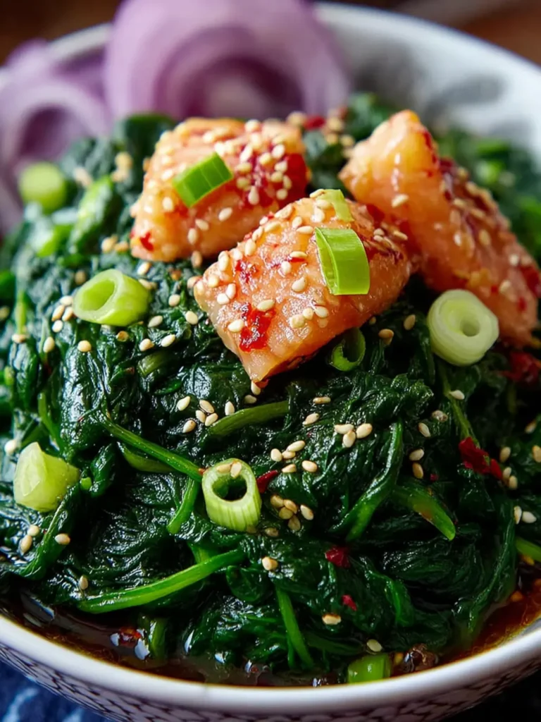 Easy Asian Spinach Recipe First Image