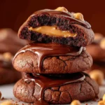 Buckeye Brownie Cookies First Image