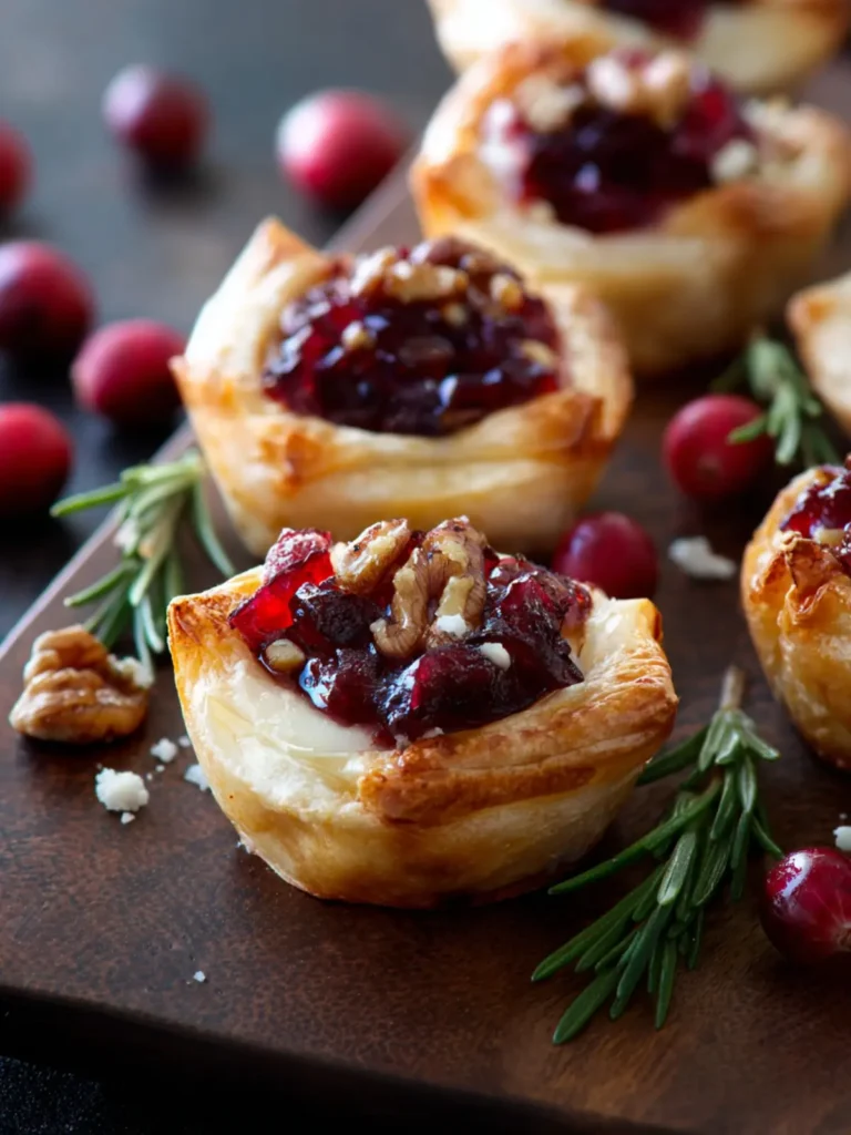 Cranberry Brie Bites First Image