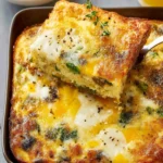 Maple Sage Chicken & Veggie Egg Bake First Image