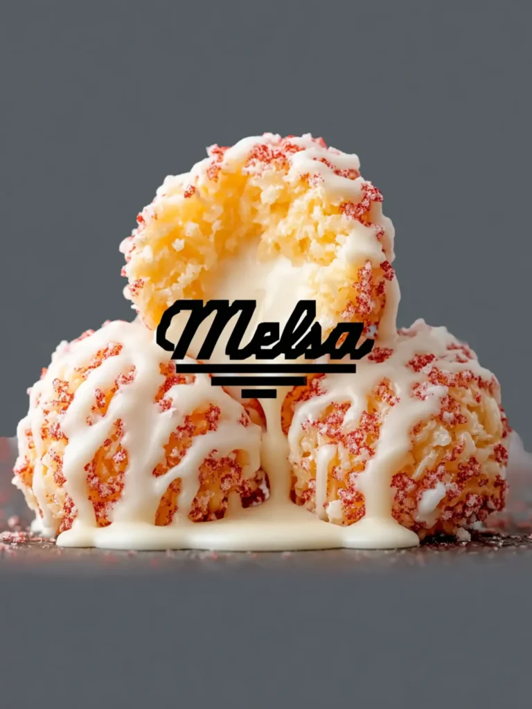 Irresistible White Chocolate Rice Krispie Balls! Easy No-Bake First Image