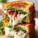 Elevate Your Lunch: Sourdough Pesto Grilled Cheese Bliss First Image