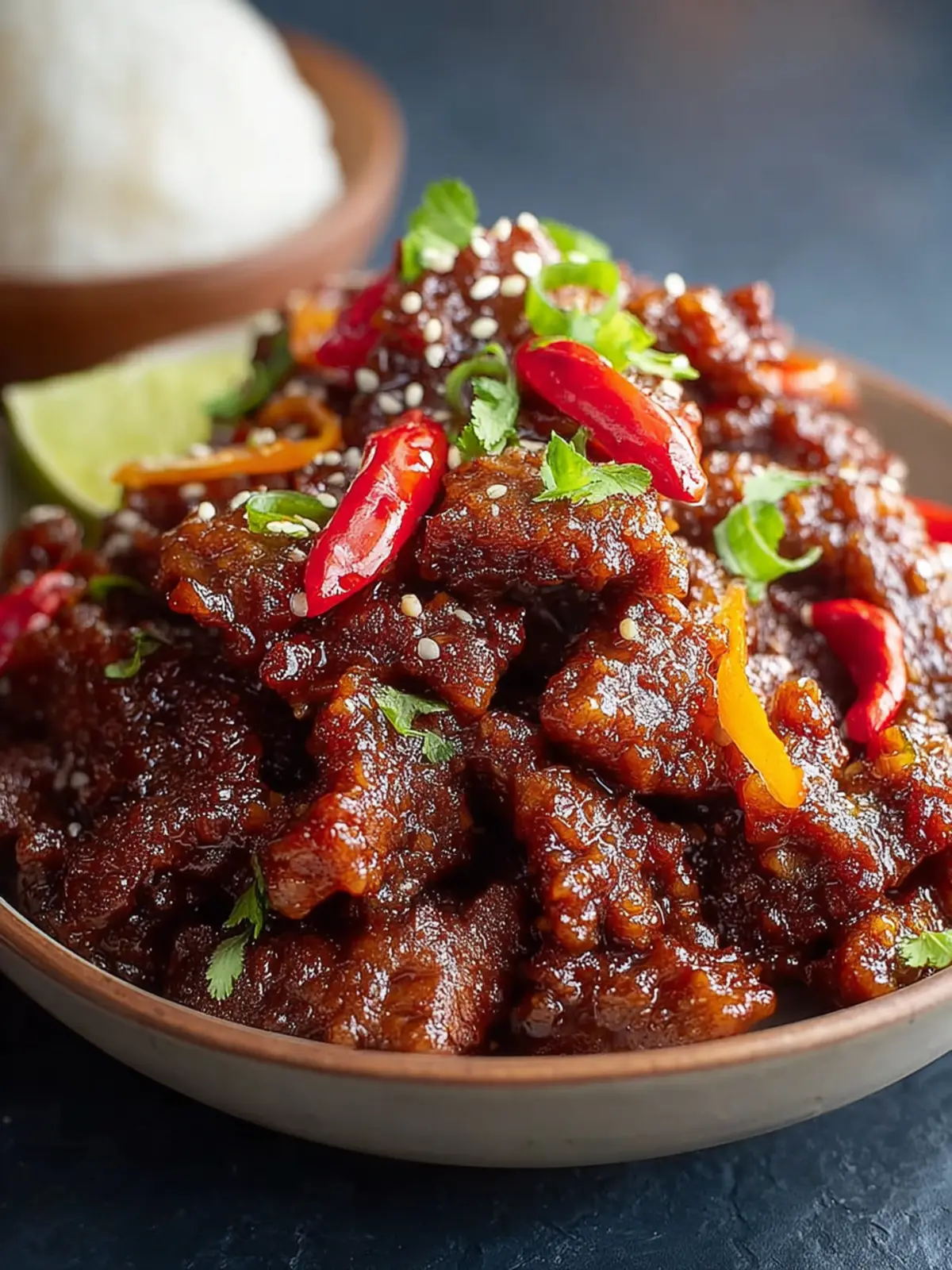 Easy Crispy Chilli Beef: Sweet, Spicy & Perfectly Crunchy First Image