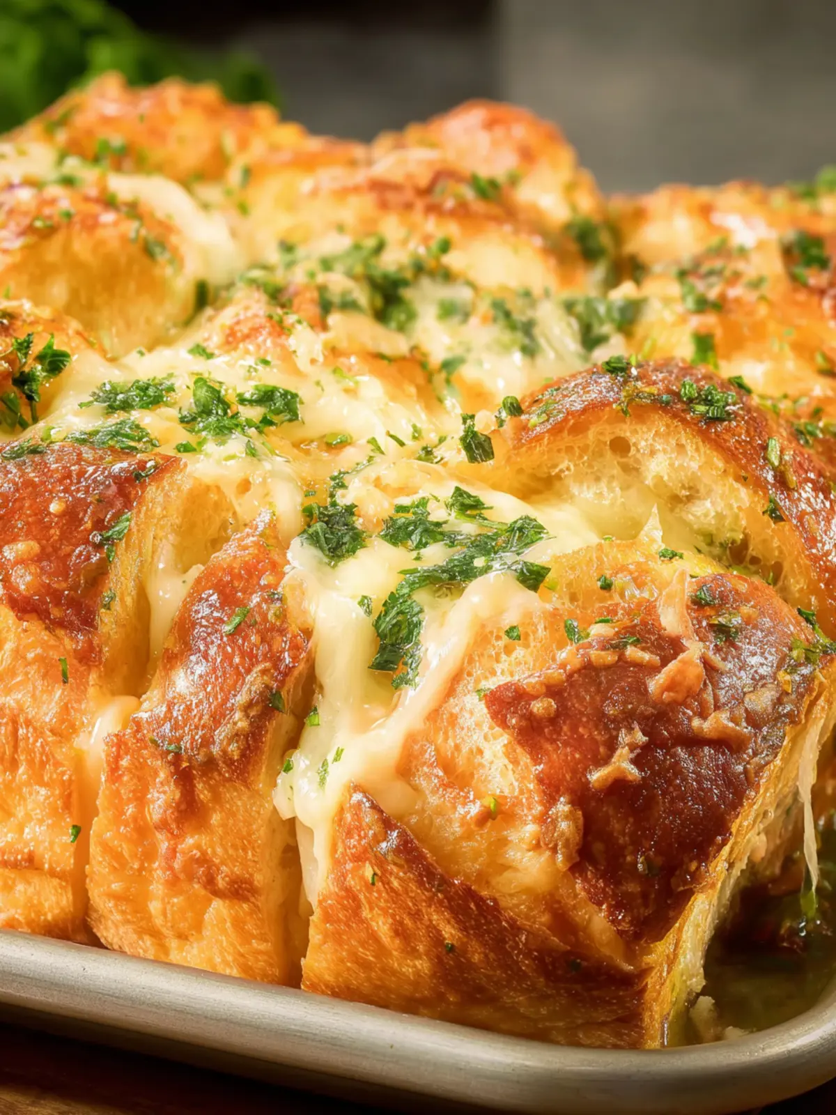 Cheesy Hawaiian Roll Garlic Bread First Image