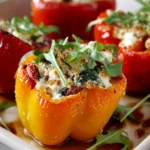 Vegetarian Stuffed Peppers First Image