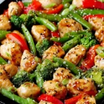 Chicken Stir-Fry Sheet Pan Meal First Image