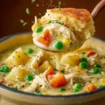 Homemade Chicken Pot Pie Soup First Image