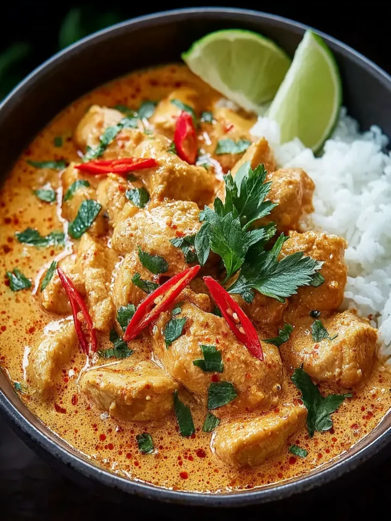 Thai Chicken Satay Curry: An Incredible 5-Ingredient Recipe First Image