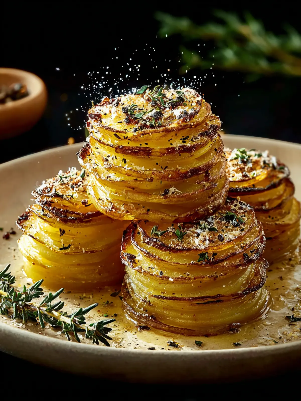 Truffle Parmesan Potato Stacks First Image