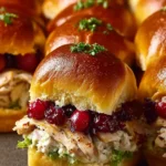 Cranberry Turkey Sliders First Image