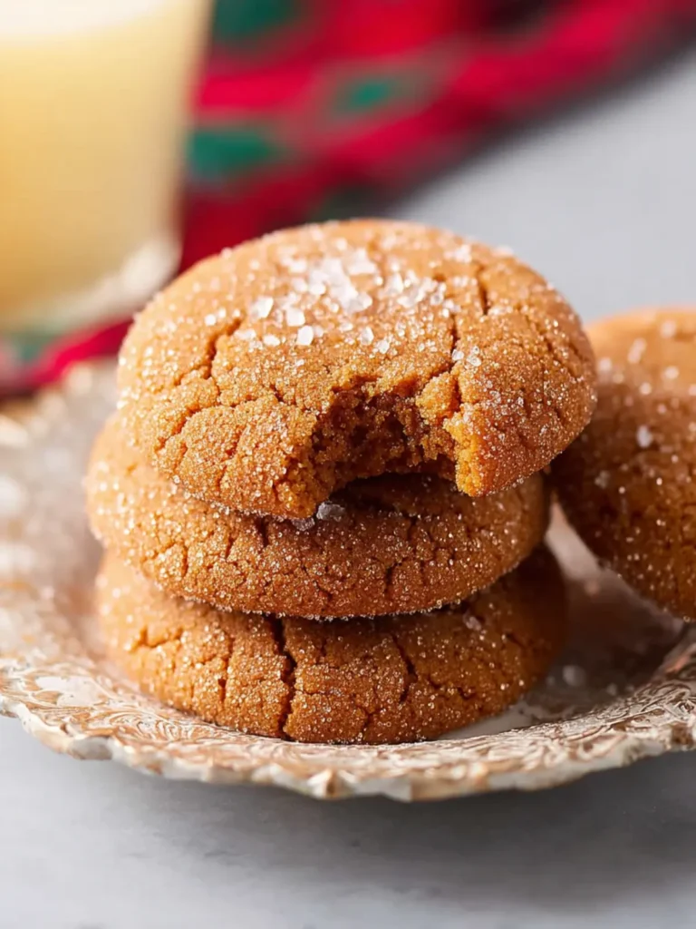 Gingersnap Cookies First Image