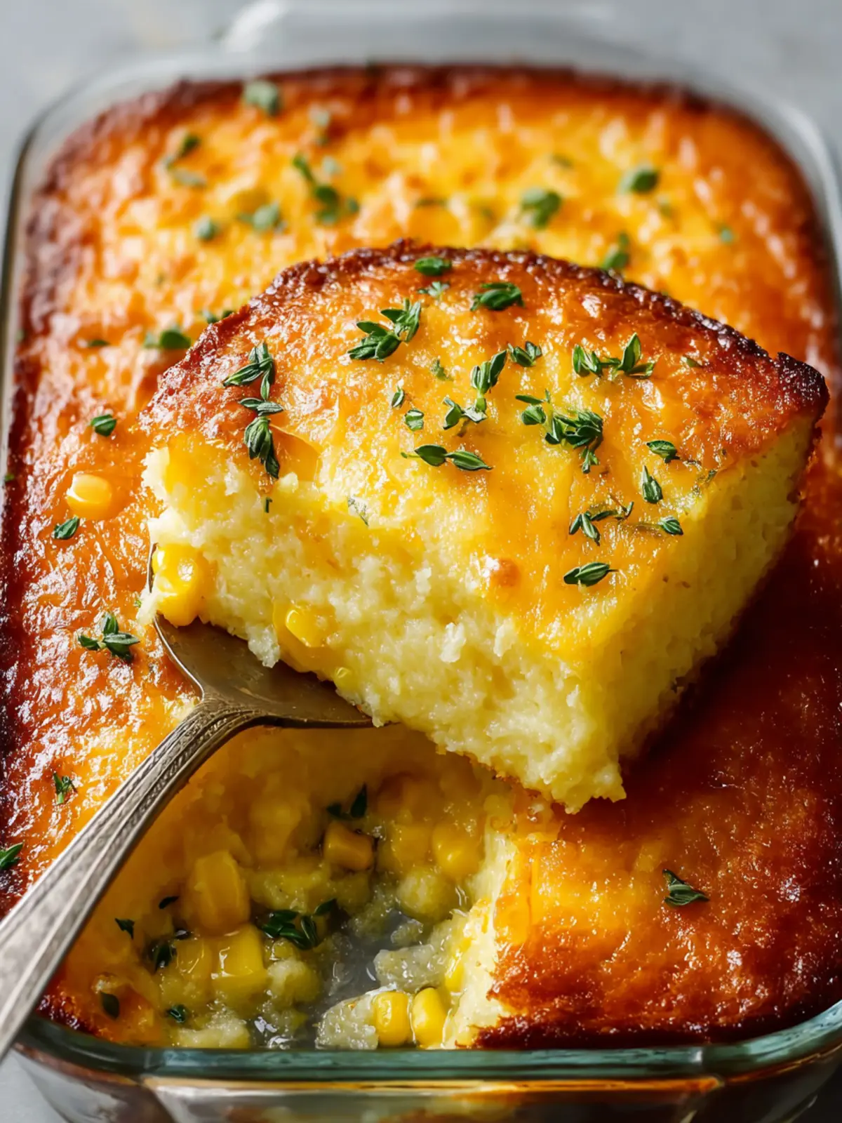 Christmas Corn Pudding First Image