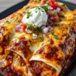 Cheesy Chicken Enchiladas First Image