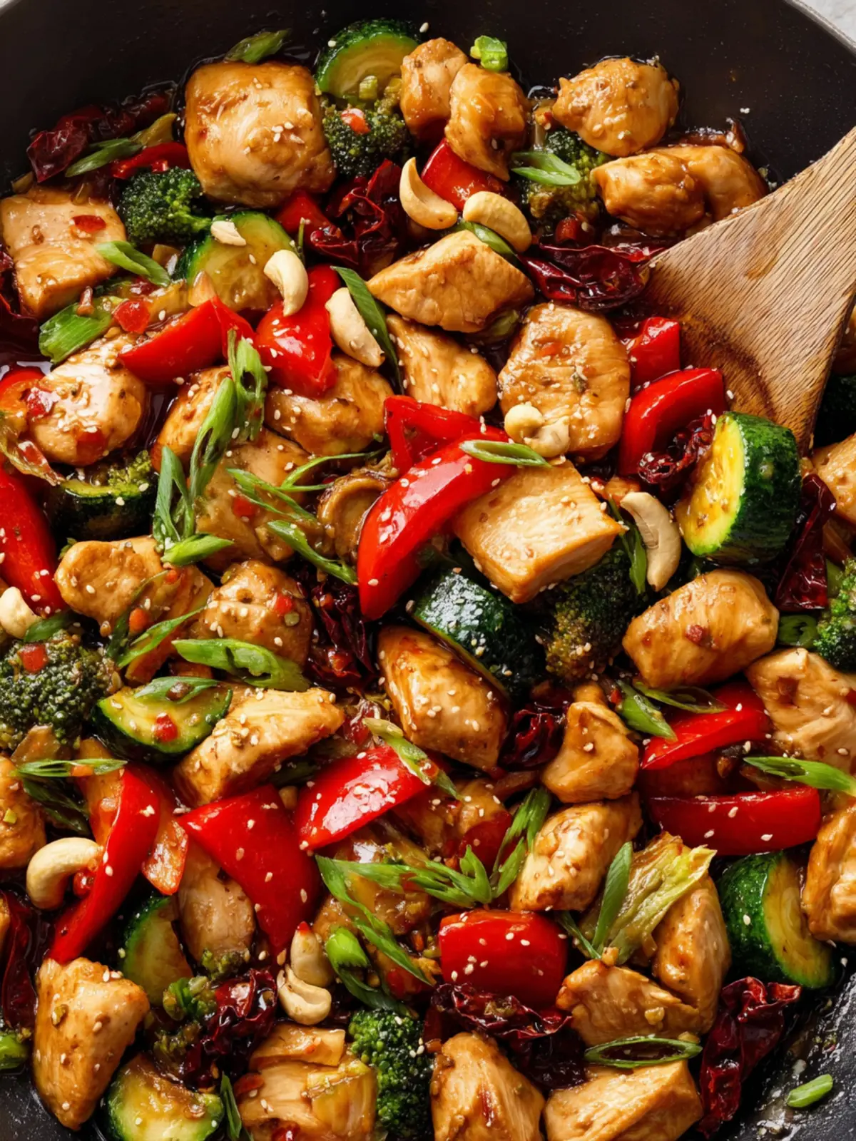 25-Minute Healthy Kung Pao Chicken First Image