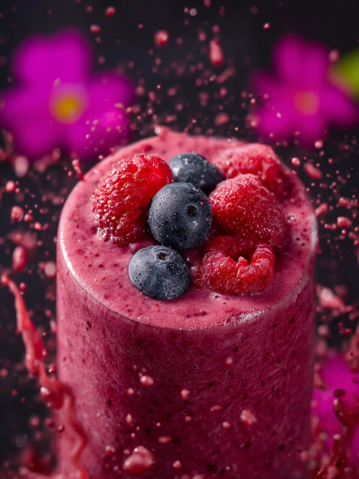 Berry Blast Smoothie Recipe (No Banana) First Image
