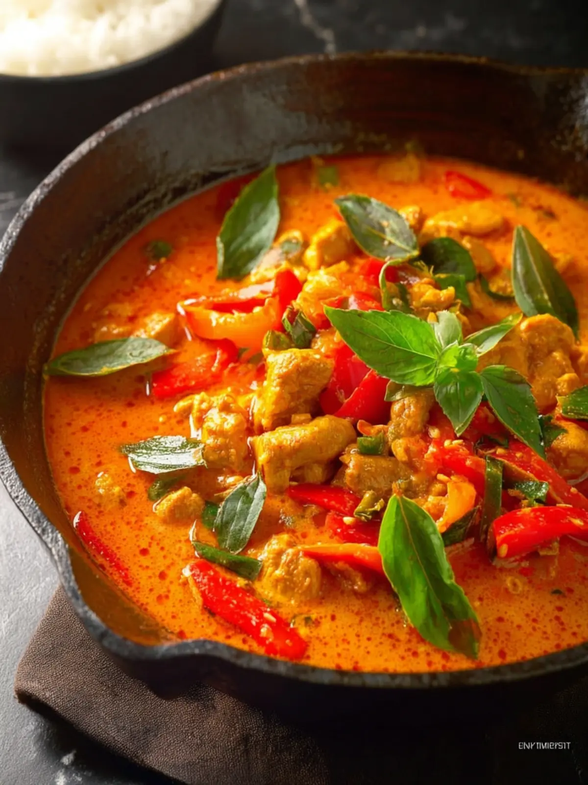 Best Thai Panang Chicken Curry First Image