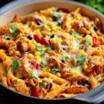 Chicken Burrito Pasta Bake Recipe to Try Now First Image