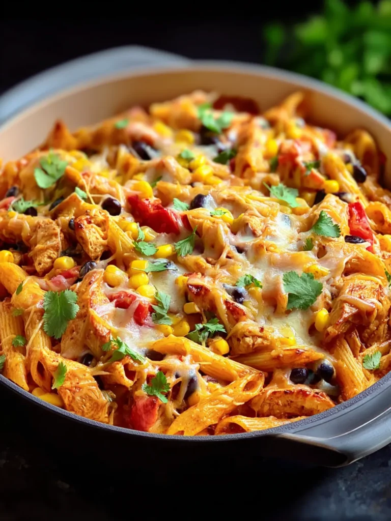 Chicken Burrito Pasta Bake Recipe to Try Now First Image