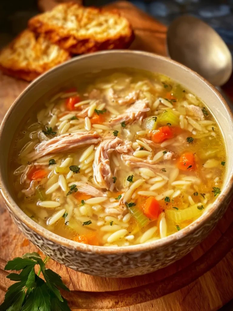 Chicken Soup with Orzo First Image