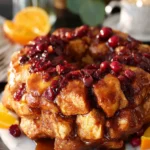 Cranberry Orange Monkey Bread First Image