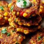 Crispy Corn Fritters Recipe First Image