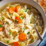 Crockpot Chicken Noodle Soup First Image