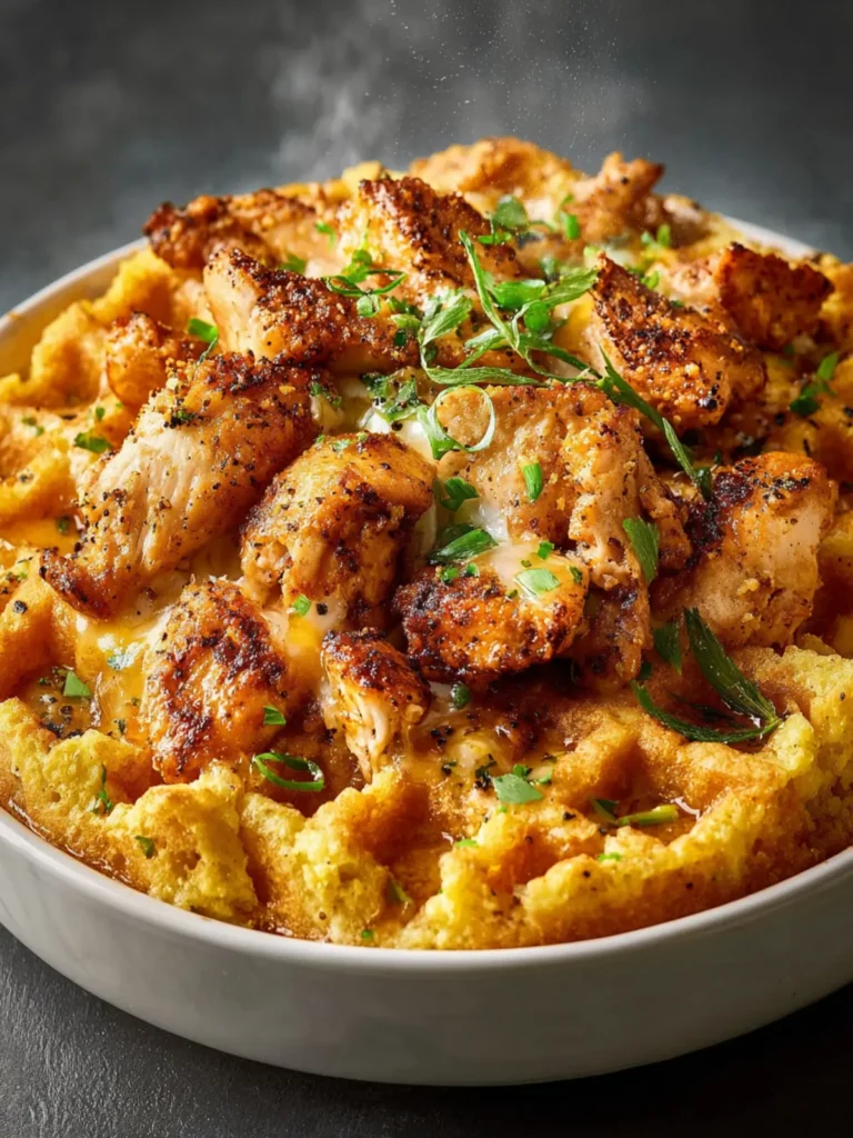 Delicious Chicken and Waffles Casserole Recipe to Delight! First Image