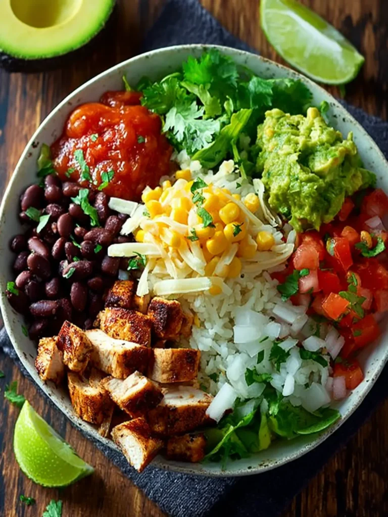 Easy Homemade Burrito Bowl First Image