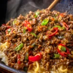Mongolian Ground Beef First Image