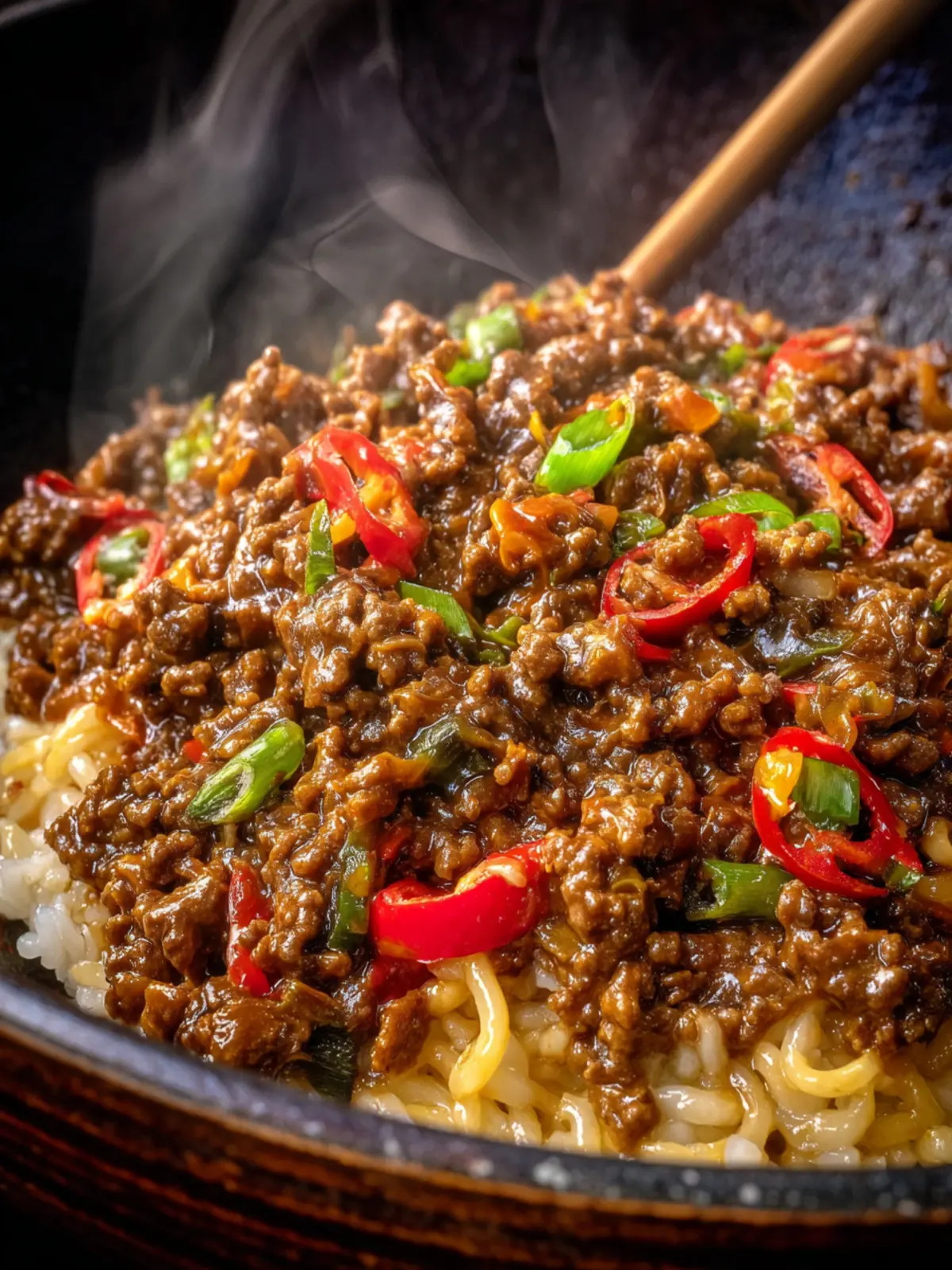 Mongolian Ground Beef First Image