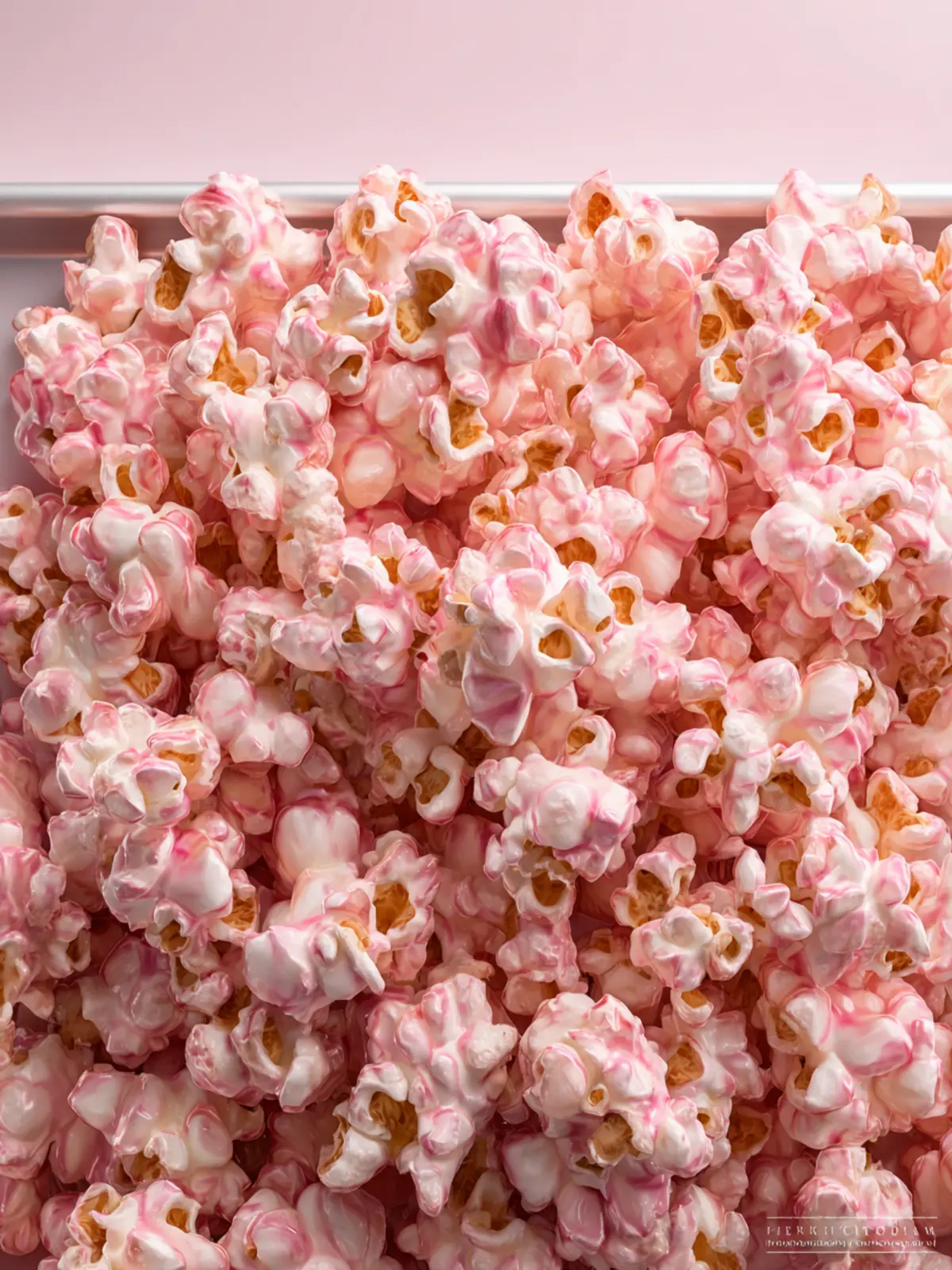 Pink Popcorn Recipe First Image