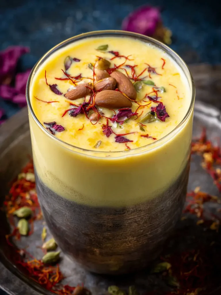 Saffron Milk Recipe (Kesar Doodh) First Image