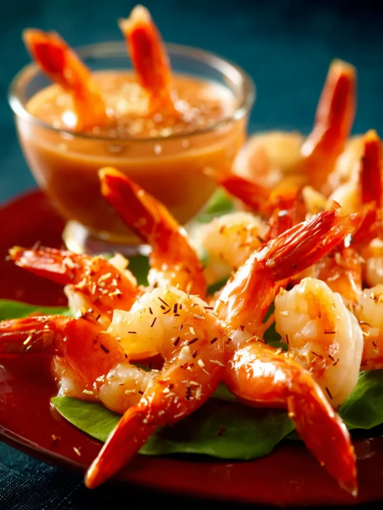 Shrimp with Sriracha Cocktail Sauce First Image