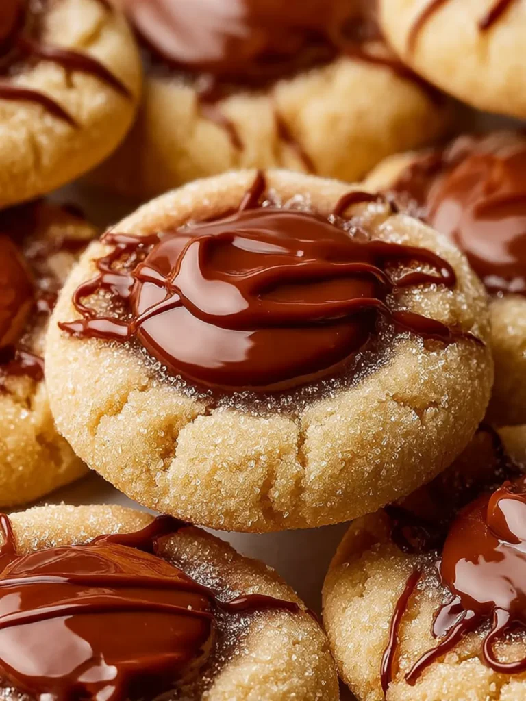 Twix Thumbprint Cookies First Image