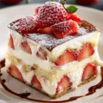 White Chocolate-Strawberry Tiramisu First Image