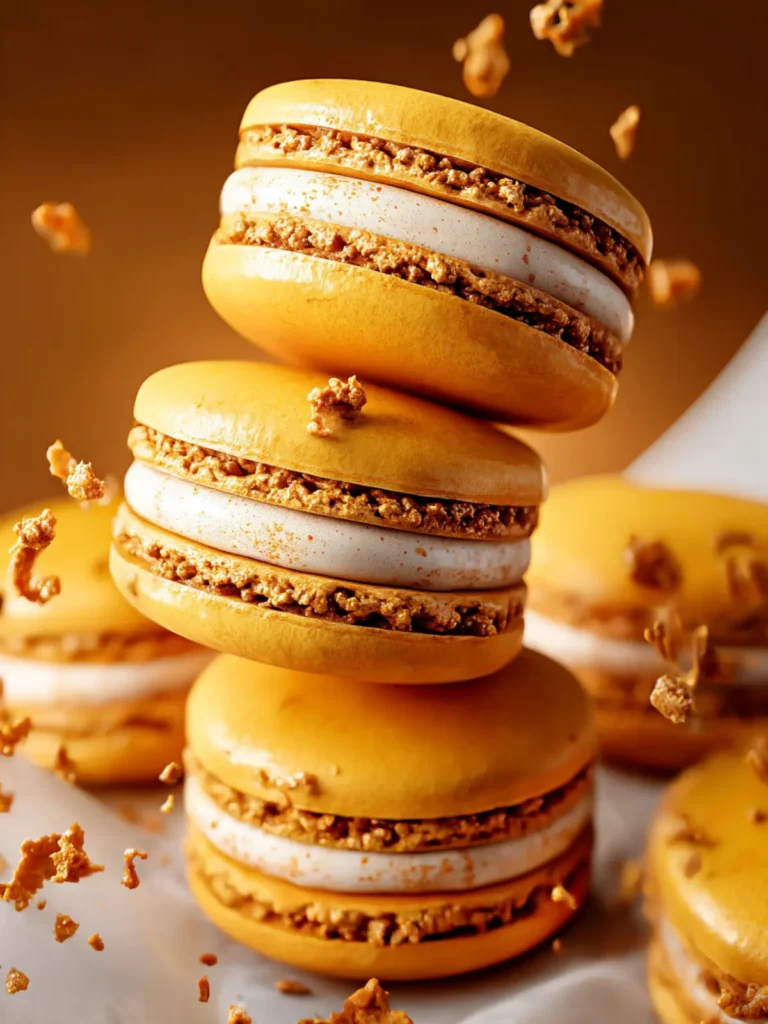 Irresistible Pumpkin Spice Macarons: Autumn Delight Recipe First Image