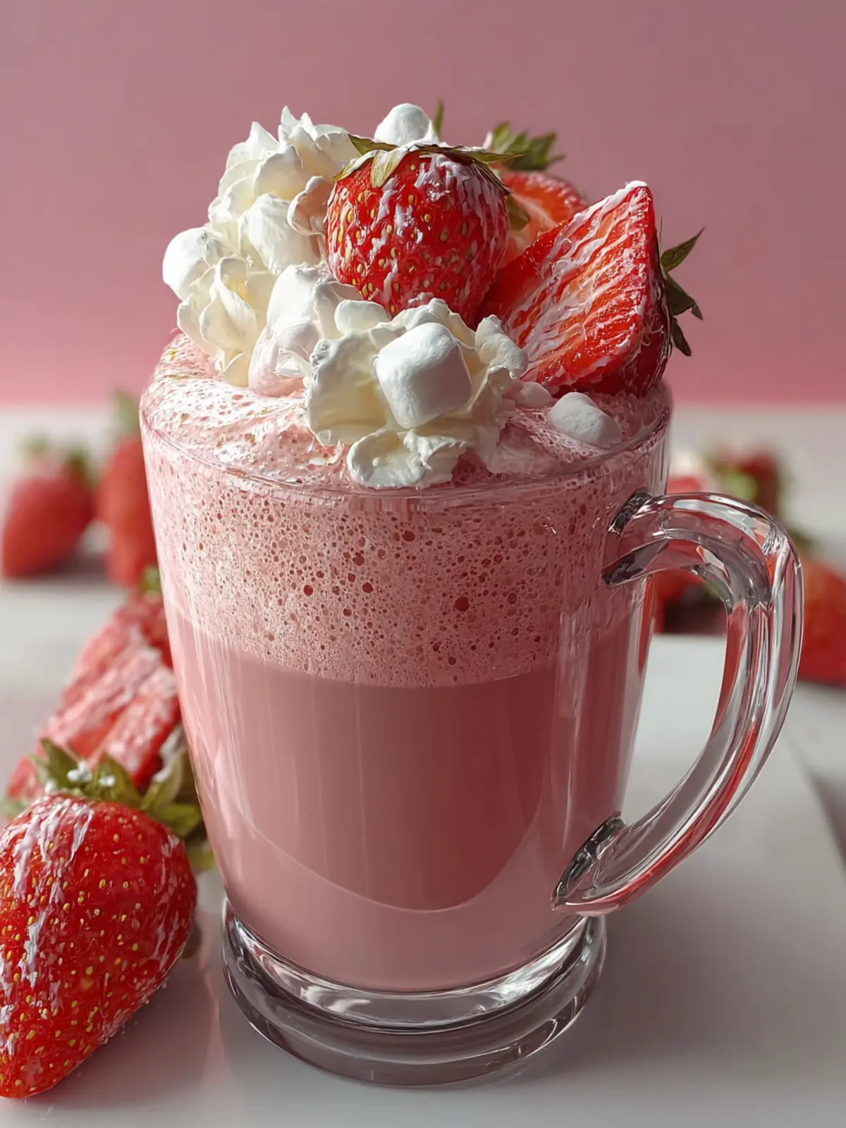 Strawberry Hot Chocolate First Image