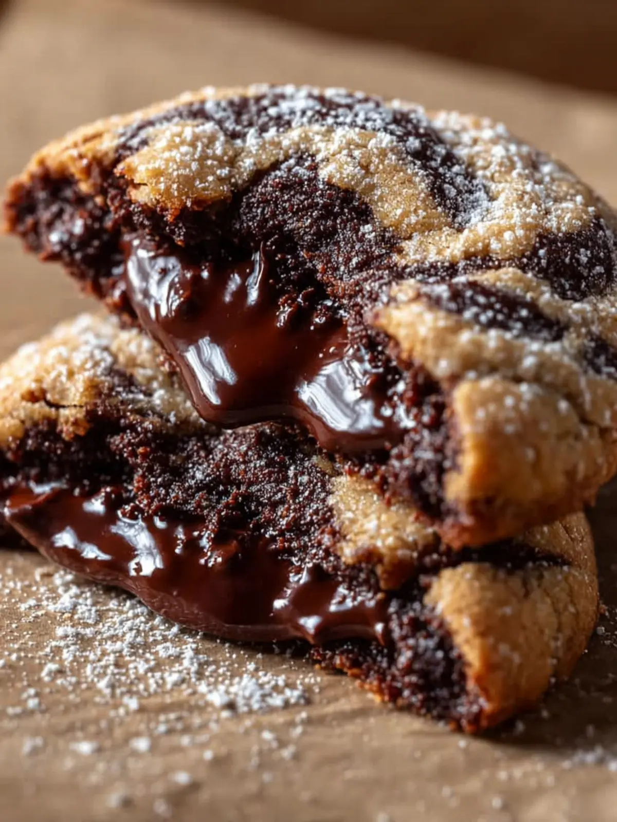 Crumbl Molten Lava Cookies (Soft, Gooey & Chocolate-Filled) First Image