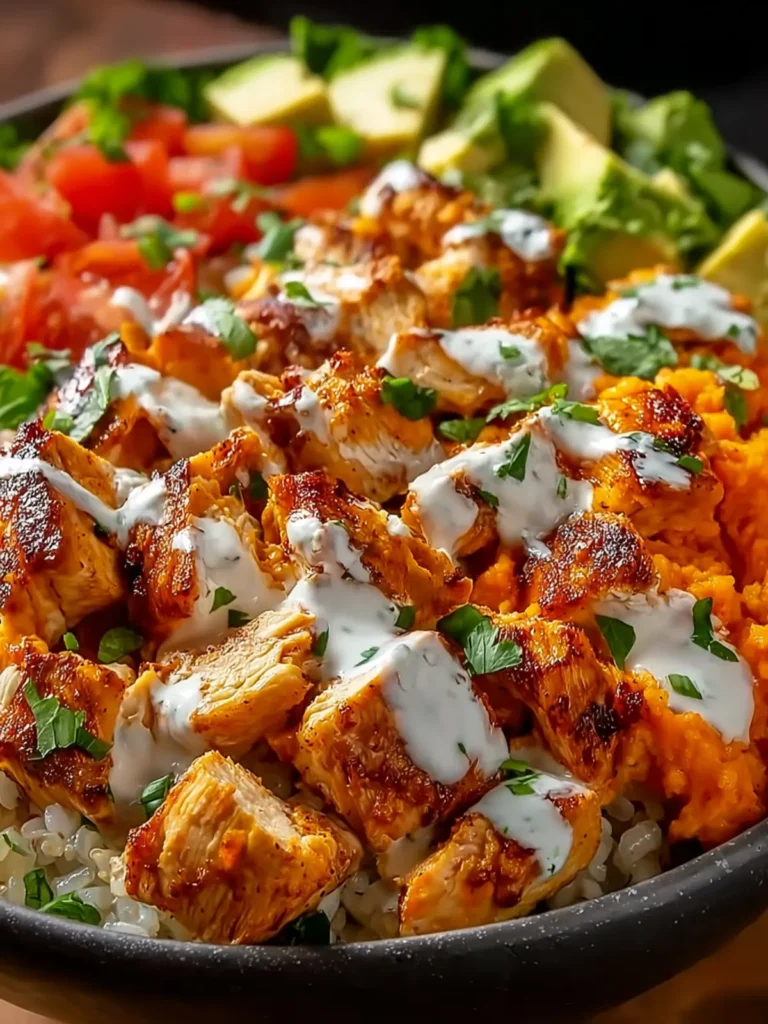 Bold and Satisfying Buffalo Chicken Protein Bowl Delight First Image