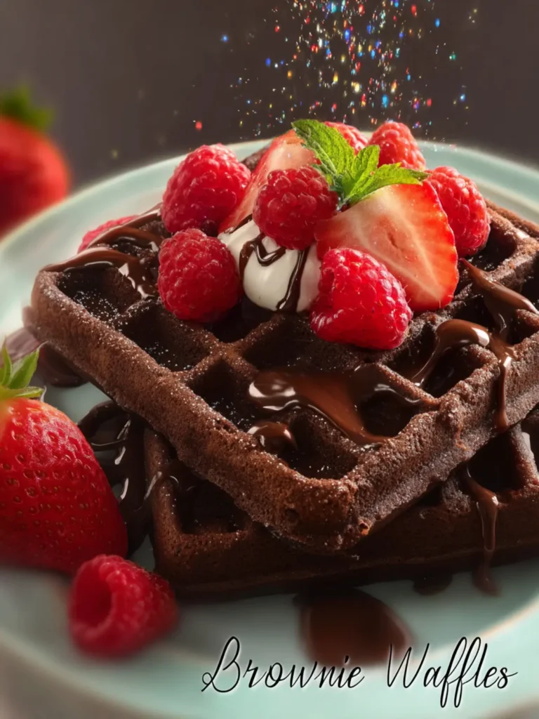 Brownie Waffles First Image