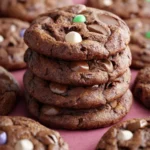 Chocolate Malted Milk Cookies First Image