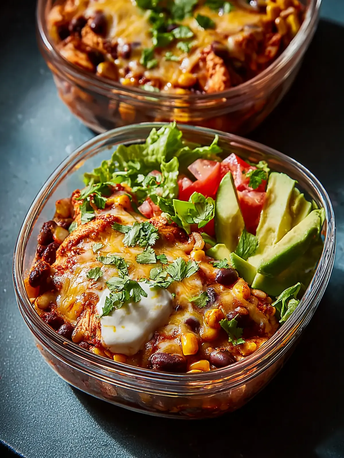 Creamy High-Protein Chicken Enchilada Bowls in 10 Minutes First Image