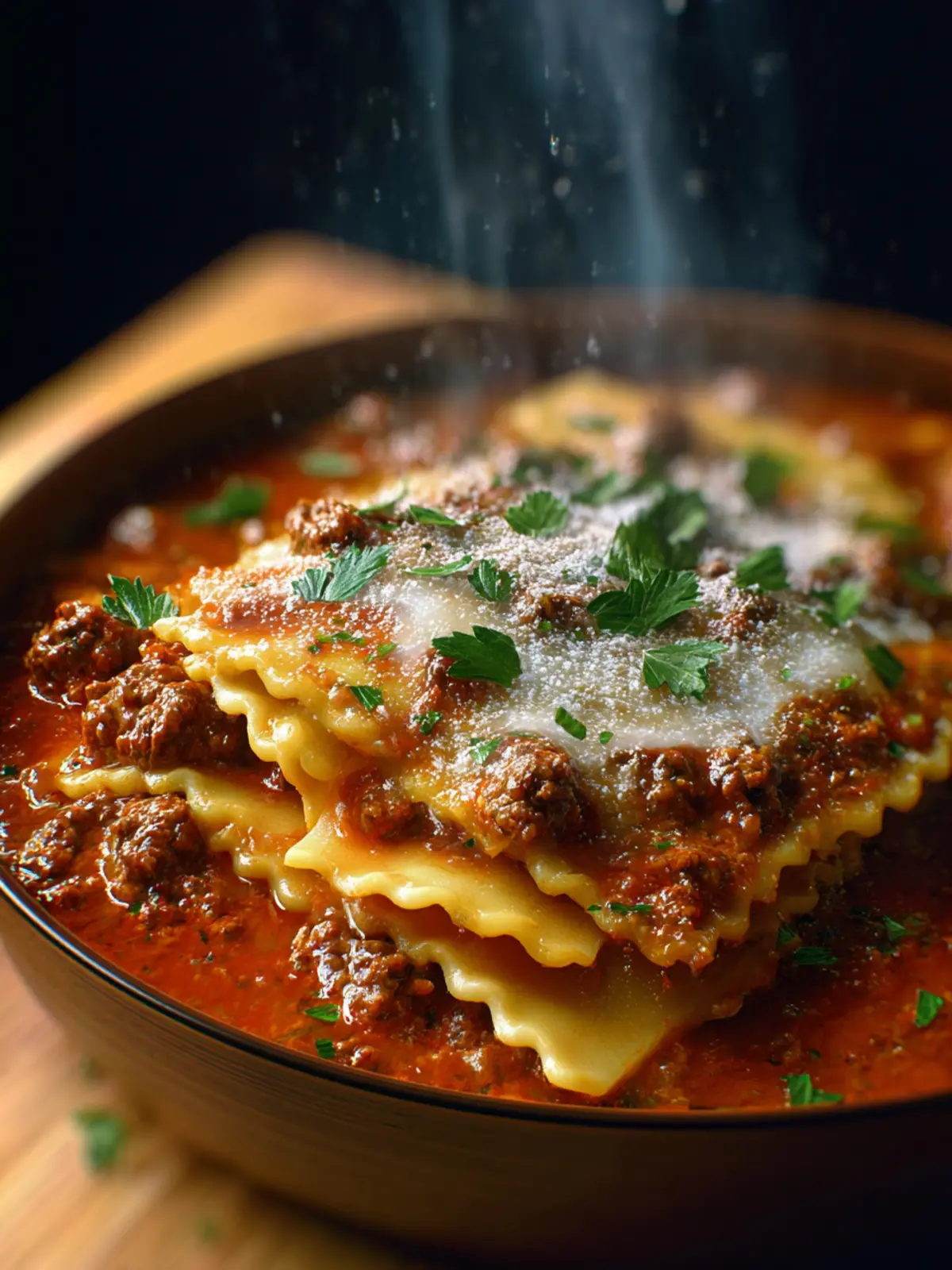 Homemade Lasagna Soup First Image