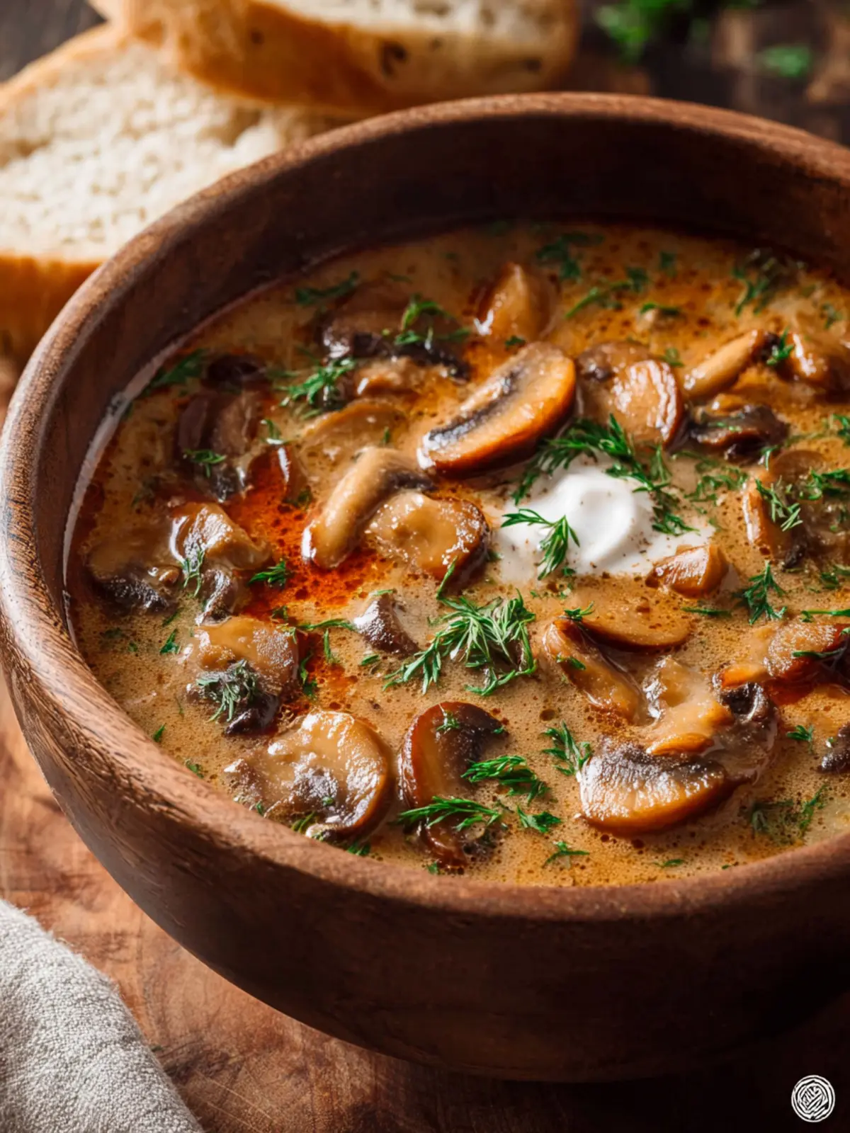 Hungarian Mushroom Soup First Image