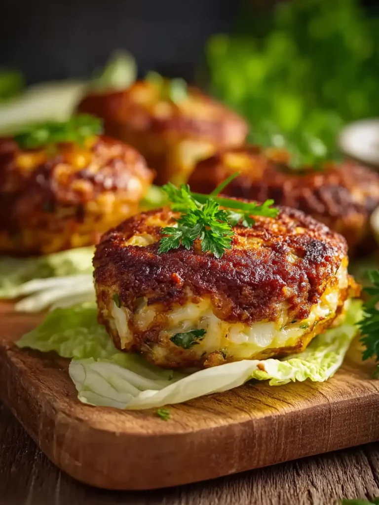 Oven Baked Cabbage Burgers: A Comforting Classic with a Healthy Twist First Image