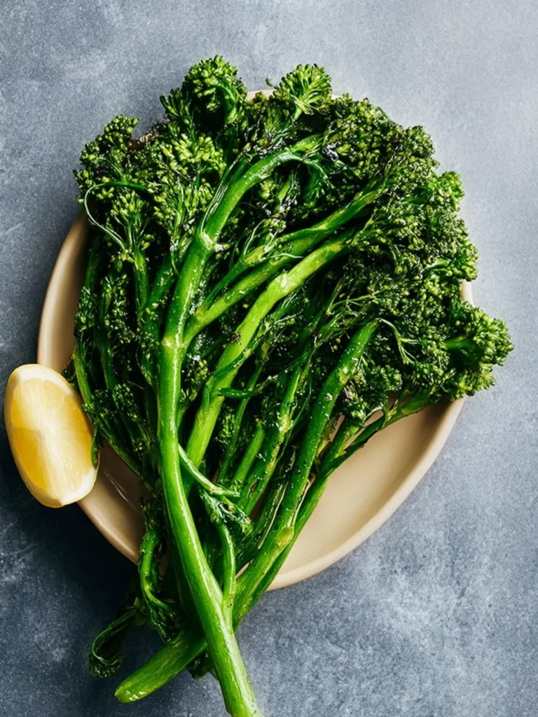 Simple Roasted Broccolini First Image